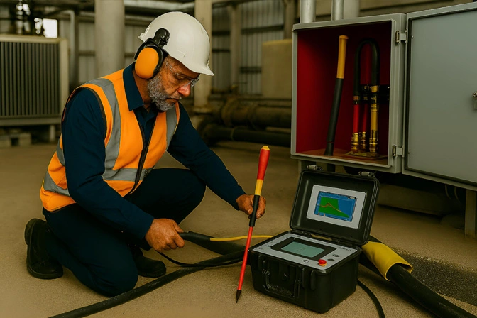 Localisation des défauts précise par méthode Onde-Choc