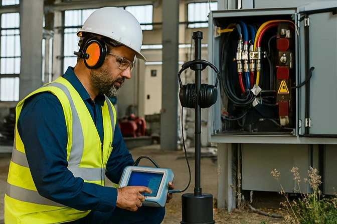 Relevé de trajectoire des câbles sous terrains MT-BT